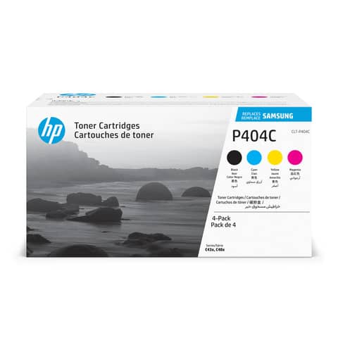 Toner CLT-P404C Samsung 4 colori Conf. 4 - SU365A